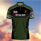 Premium British Veteran Polo Shirt 13032601, Gifts For British Veterans, Gifts For Independence Day, Veterans Day