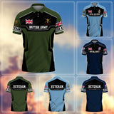 Premium British Veteran Polo Shirt 13032601, Gifts For British Veterans, Gifts For Independence Day, Veterans Day