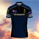 Premium Australian Veteran Polo Shirt 13032601, Gifts For Australian Veterans, Gifts For Independence Day, Veterans Day.