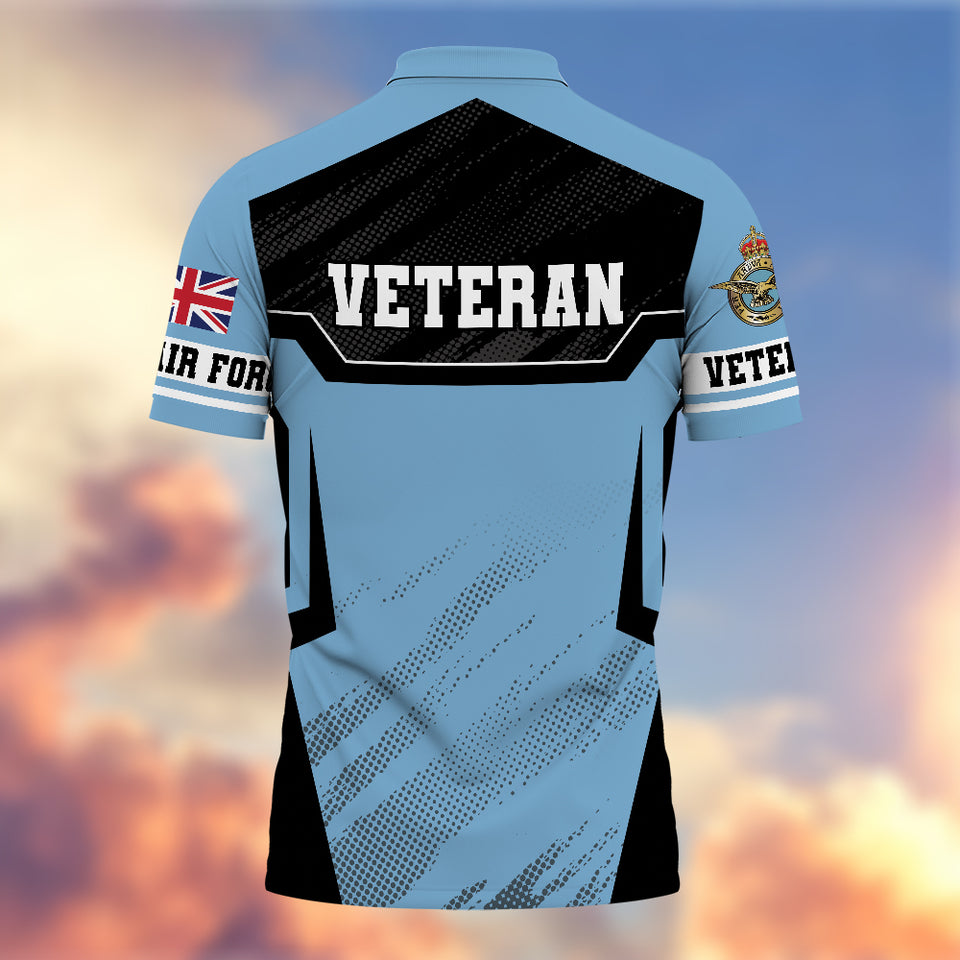 Premium British Veteran Polo Shirt 13032601, Gifts For British Veterans, Gifts For Independence Day, Veterans Day