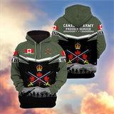 Premium Canadian Veterans Hoodie 12032601, Gifts For Canadian Veterans, Gifts On Father's Day, Veterans Day.