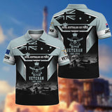 Premium Australian Veteran Polo Shirt 30032602, Gifts For Australian Veterans, Gifts For Independence Day