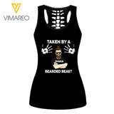 PERSONALIZED TAKEN BY A BEARDED BEAST HOLLOW-UP TANK + LEGGING QTDT0604