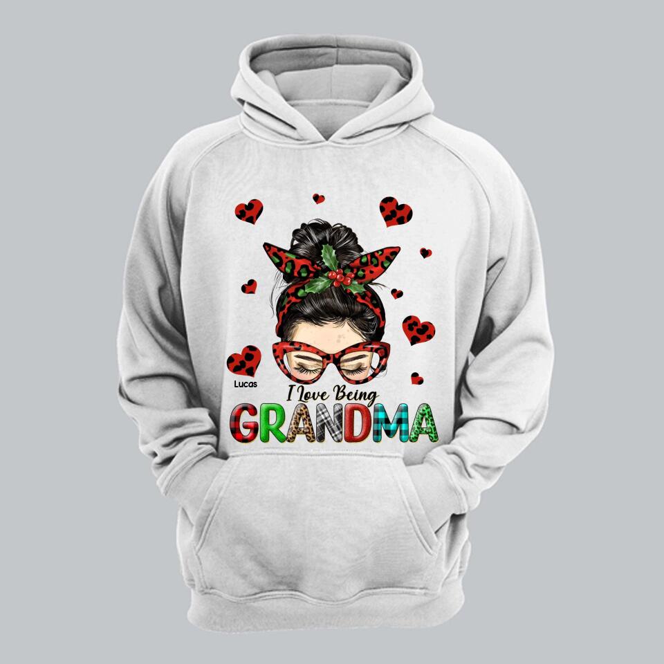 Personalized I Love Being Grandma Shirt Printed 22NOV-DT14