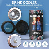 Personalized Partners In Crime Just Remember If We Get Caught You're Deaf And I Don't Speak English Can Cooler 16oz Printed MTKVH2306