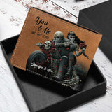 Personalized You And Me We Got This Motor And Skull Lover Leather Wallet 3D Print QTPN837