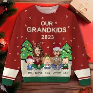 Personalized Our Grandkids 2023 Sweatshirt 3D Printed HTHHn23808