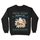 Personalized Auntie Like A Mom But Cooler Hands & Kid Names Sweatshirt Printed KVH23912