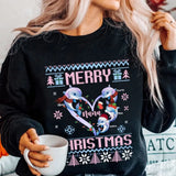 Personalized Dolphin Merry Christmas Sweatshirt Printed NMTVQ23927
