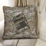 Personalized US Military Pillow Printed QTKVH231067