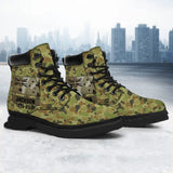 Personalized Australian Defence Force Leather Boots Printed 231112KVH