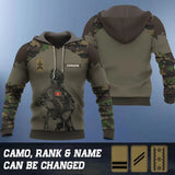 Personalized Swiss Army Camo Hoodie 3D Printed QTVQ1279