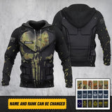 Personalized Australian Army Camo Armor Hoodie 3D Printed QTLVA1280