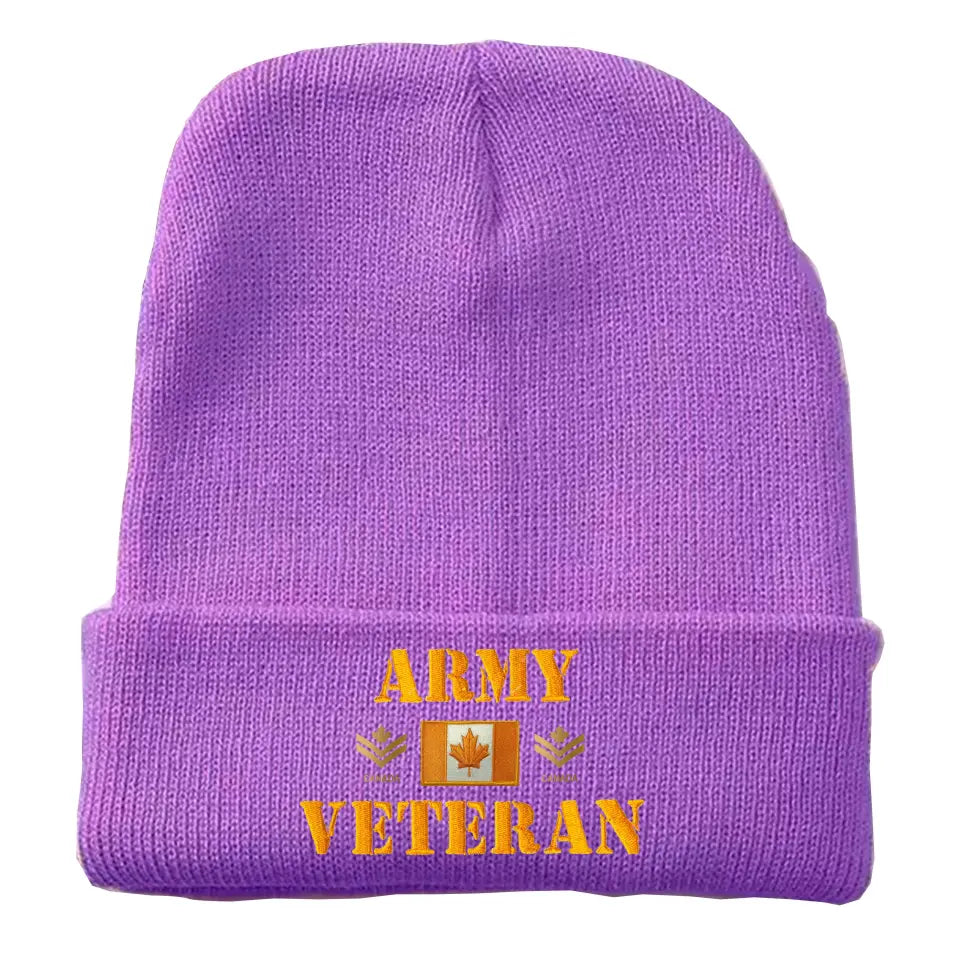 Personalized Canadian Armed Forces Embroidered Beanie Printed AHVQ231360