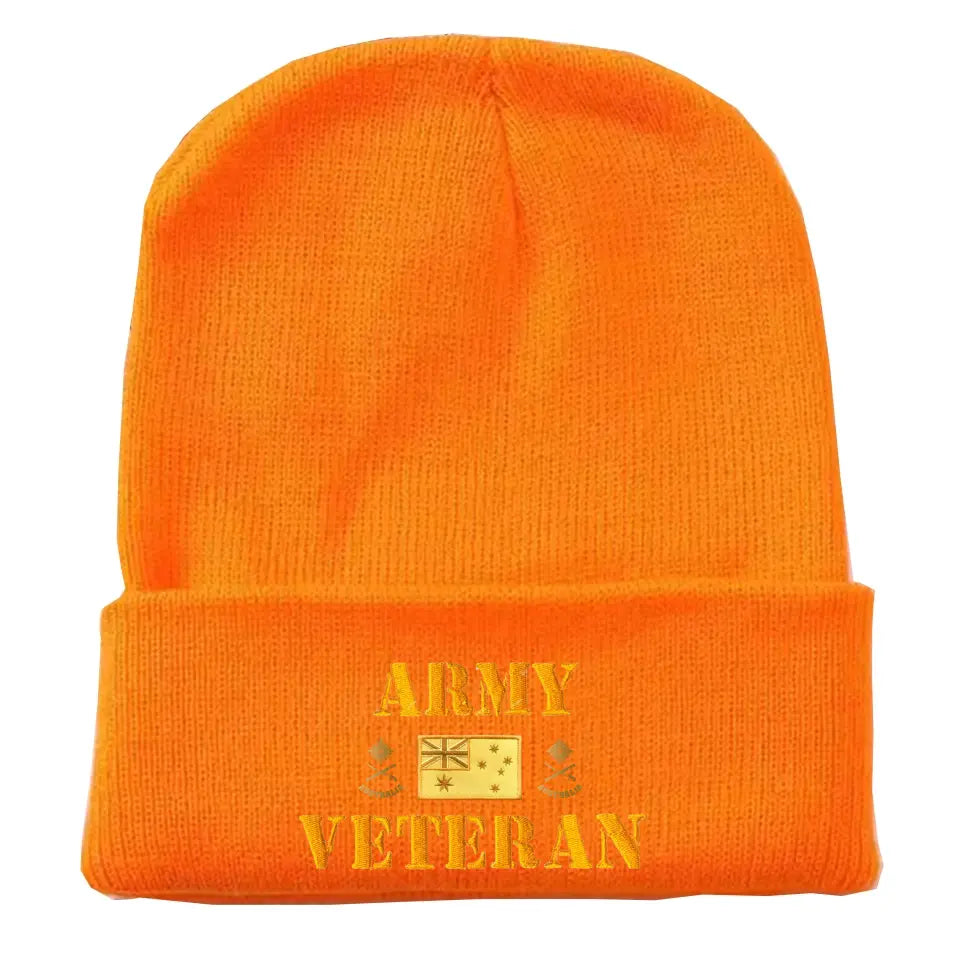 Personalized Australian Defence Force Embroidered Beanie Printed AHVQ231360