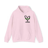 Personalized Military Wife Custom Rank And Name Hoodie 2D Printed QTHN1427