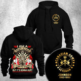 Personalized Canadian Armed Forces Hoodie 2D Printed 231444AHVQ