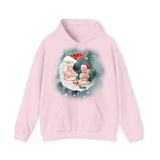 Personalized Upload Your Photo Santa Moon Christmas Gift Hoodie 2D Printed VQ231509