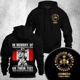 Personalized Canadian Armed Forces Hoodie 2D Printed 231514AHVQ