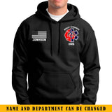 Personalized US Emergency Medical Services & Fire Department Custom Name Hoodie 2D Printed KVH1699