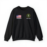 Personalized US Military Custom Name & Time Hoodie 2D Printed KVH1672
