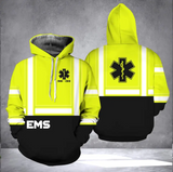Personalized EMS EMT Paramedic Uniform Hoodie 3D Printed QTLVA1738