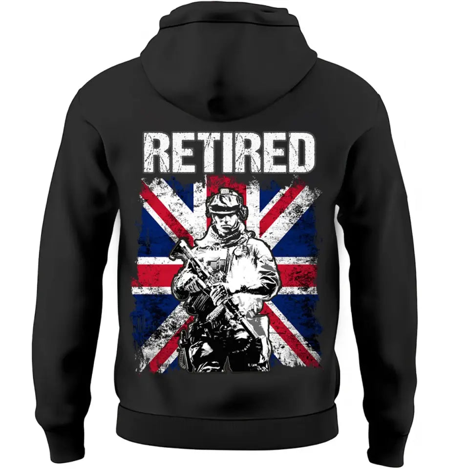 Personalized Australian Veteran Custom Name & Served Time Hoodie 2D Printed VQ2426