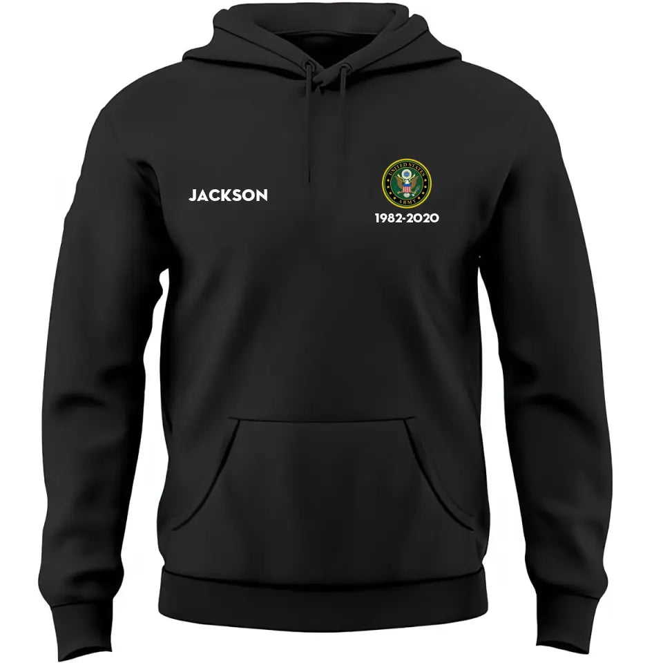 Personalized Veteran Don't Thank Me Respect My Brothers That Never Came Back US Veteran Hoodie 2D Printed QTKVH24133