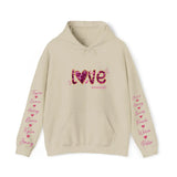 Personalized Love Nanalife & Kid Names Valentine's Day Gift Sweatshirt or Hoodie Printed QTVQ24173