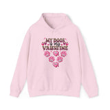 Personalized My Dogs Is My Valentine Dog Lovers Gift Valentine's Day Gift Sweatshirt or Hoodie Printed LVA24215