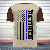 Personalized France Police Punisher Tshirt Printed 24249AHVH