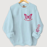 Personalized In My Auntie Era Butterflies Custom Kid Names Sweatshirt Printed HN24302