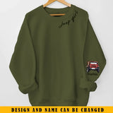 Personalized Jeep Girl Sweatshirt Printed 24373KVH