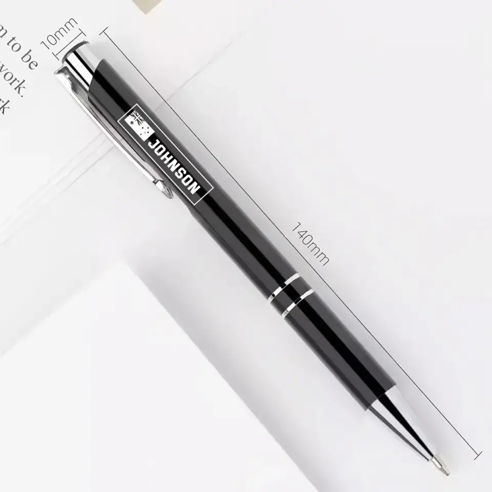 Personalized Australian Custom Name Pen Laser Engraving Printed QTVQ24474