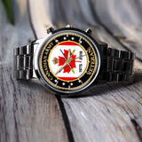 Personalized Canadian Armed Forces Logo Custom Time Watch Printed 24469AHVQ