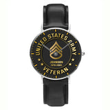 Personalized US Army Logo Custom Name & Served Time Women Watch Printed QTKH24591