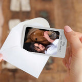 Personalized Upload Your Horse Photo Horse Lovers Gift Aluminum Wallet Card Printed HN24616