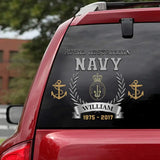 Personalized Australian Army Logo Custom Rank & Name Decal Printed AHHN24639