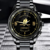 Personalized French Army Retired Custom Name & Rank Watch Printed AHVA24707
