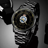 Personalized Australian Police Logo Custom Name & Time Watch Printed AHVQ24741