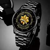 Personalized Retired US Army Custom Rank Served Time & Name Watch Printed AHVQ24755