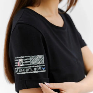 Personalized US Army Wife Custom Name Woman T-shirt Printed QTLVA24766