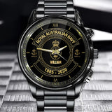 Personalized Australian Army Veteran Custom Rank & Name Watch Printed AHVA24793