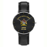 Personalized Police Branch Ranking Custom Name & Served Time Women Watch Printed VQ24591