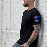 Personalized Australian Army Logo Custom Name & Time T-shirt Printed AHVA24912