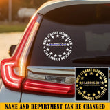 Personalized When Tyranny Becomes Law Rebelion Becomes Duty Decal Printed KVH24921