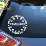 Personalized When Tyranny Becomes Law Rebelion Becomes Duty Decal Printed KVH24921