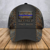 Personalized Australian Officer Thin Blue Line 3D Printed Cap QTHN24986