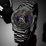 Personalized New Zealand Army Logo New Zealand Veteran Custom Name Watch Printed AHHN241019