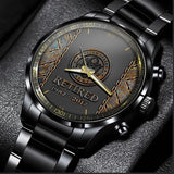 Personalized Retired US Army Custom Served Time Watch Printed QTVQ241042